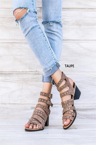 Strappy Studded Sandals