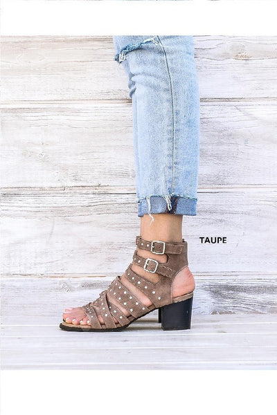 Strappy Studded Sandals